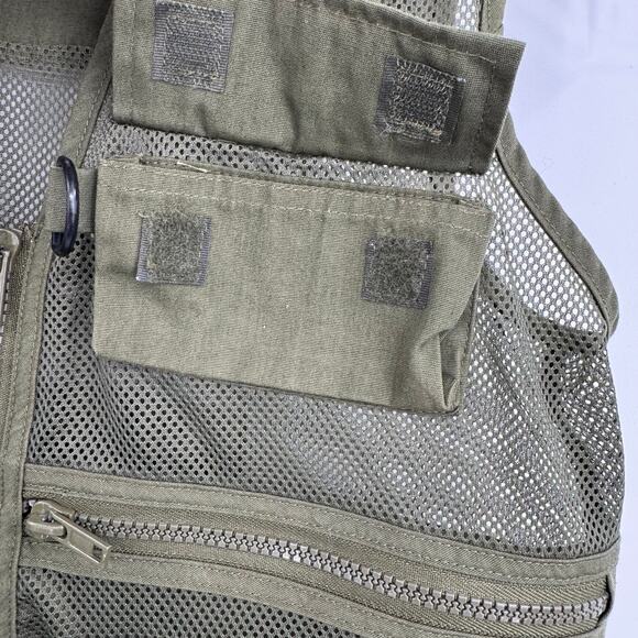 Mount Rainier Jr. Ranger youth vest XL activity outdoor hiking trail camp green - Picture 8 of 9